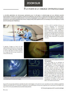 La PCA : à la pointe de la chirurgie ophtalmologique